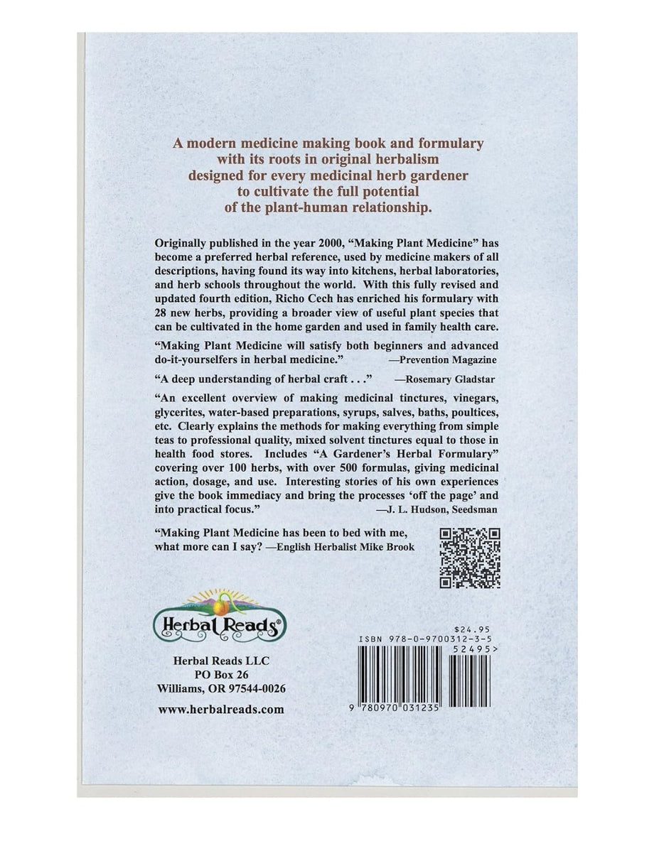 Making Plant Medicine