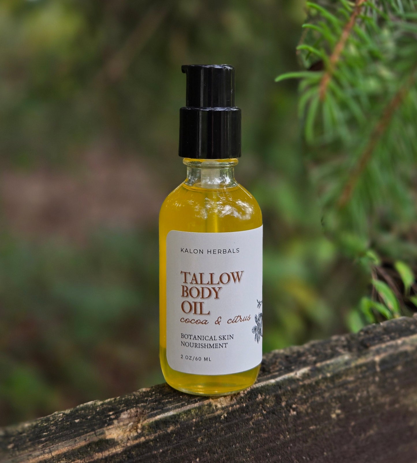 Tallow Body Oil