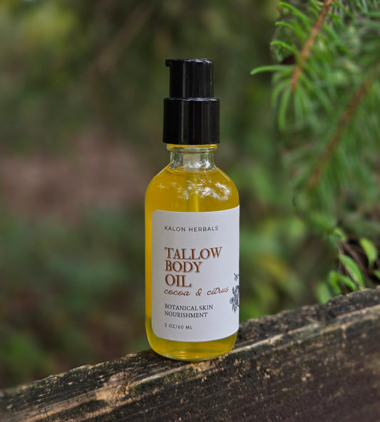 Tallow Body Oil